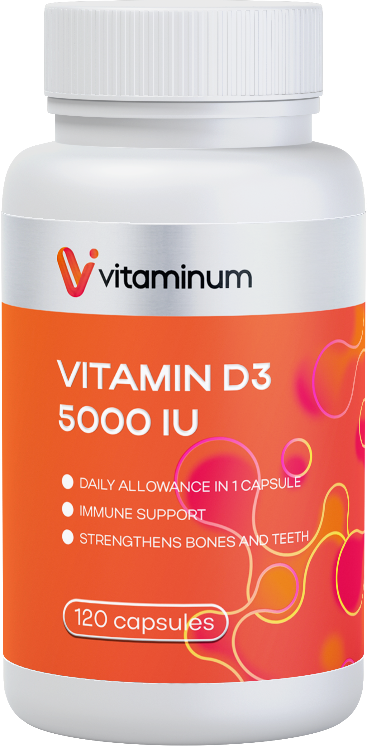  Vitaminum ВИТАМИН Д3 (5000 МЕ) 120 капсул 260 мг  в Нижнекамске